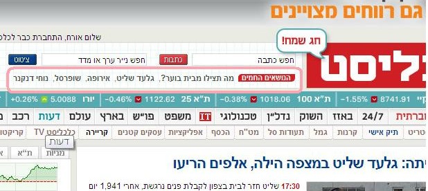 את מי תצילו מבית בוער, את נוחי דנקנר או את גלעד שליט?
